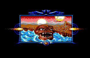 Lethal Xcess C64 Level 1 Loading Picture 