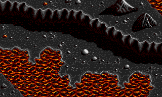 Lethal Xcess - Map of Level 4 - Vulcanic Plateaus