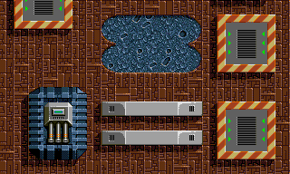 Lethal Xcess - Map of Level 5 - Fortress of Methallycha