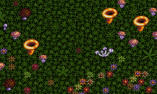 Lethal Xcess - Map of Level 3 - The evil Garden