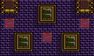 Lethal Xcess - Map of Level 3 - The evil Garden