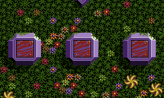 Lethal Xcess - Map of Level 3 - The evil Garden