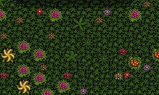 Lethal Xcess - Map of Level 3 - The evil Garden