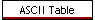 ASCII Table